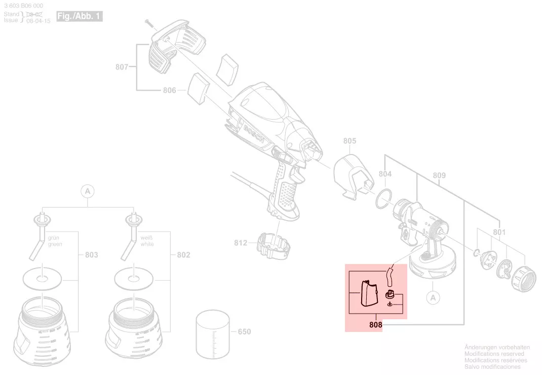 Valve réf. 1 609 203 W91 BOSCH